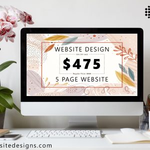 Website Design & Development – Fall Sale