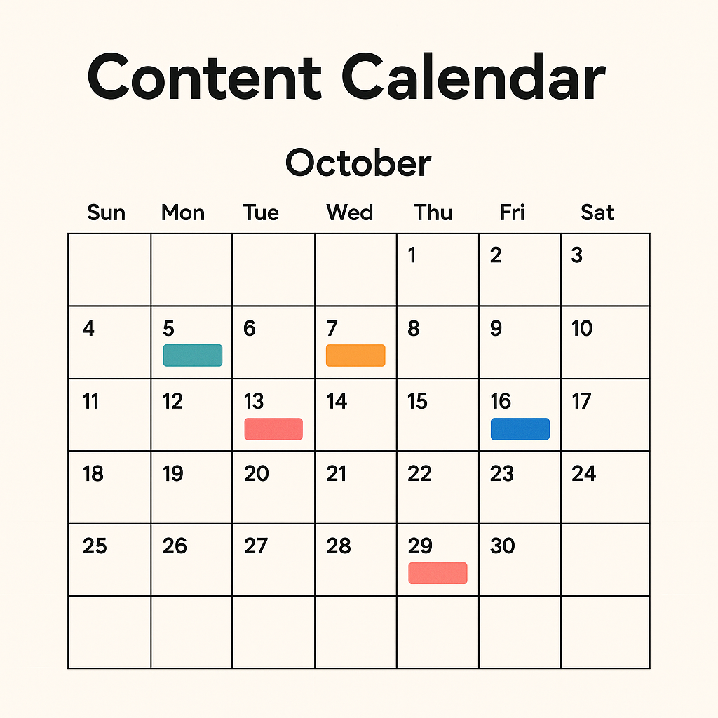 Never Ask “What Do We Post Today?”—Your 90‑Day Calendar Template